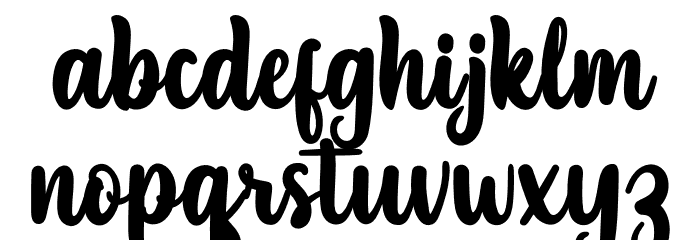 Seatyio Personal Use Font LOWERCASE