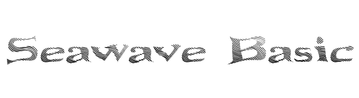 Seawave Basic  Frei Schriftart Herunterladen