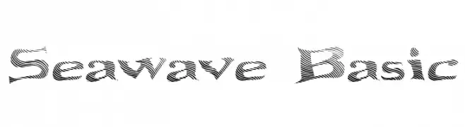 Seawave Basic  नि: शुल्क फ़ॉन्ट्स डाउनलोड
