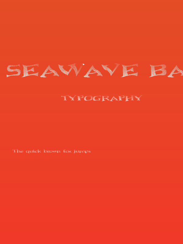 Seawave Basic Poster