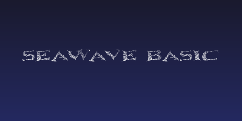 Seawave Basic Social Header