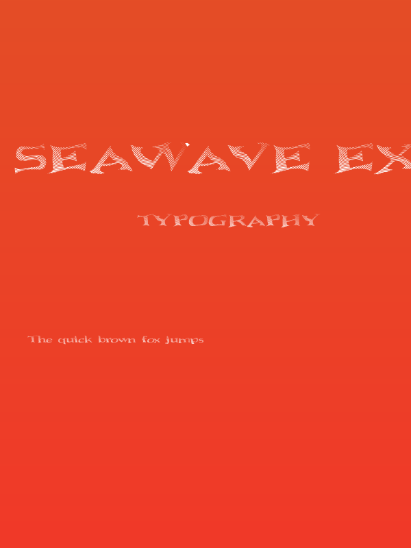 Seawave Extended Keyset Poster