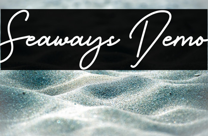 Seaways Demo Example 1