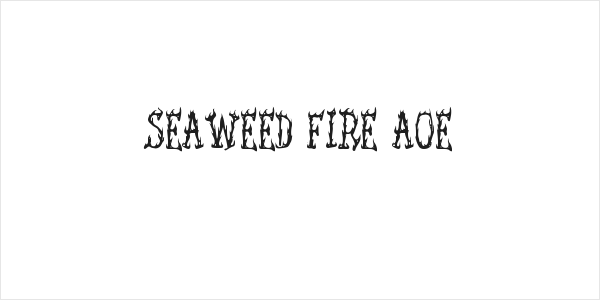Seaweed Fire AOE Logo