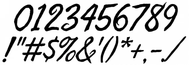 Seaweed Script Schriftart Anderer Schreiben