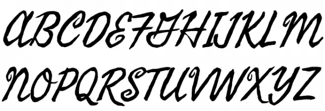 Seaweed Script خط أحرف كبيرة