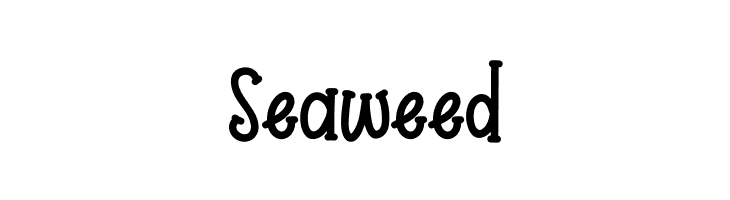 Seaweed  Free Fonts Download