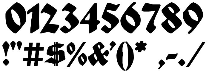 Sebaldus-Gotisch-UNZ1L Font OTHER CHARS