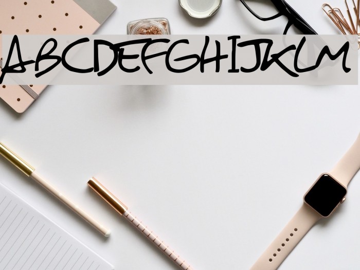Sebasti-n-Font Font examples