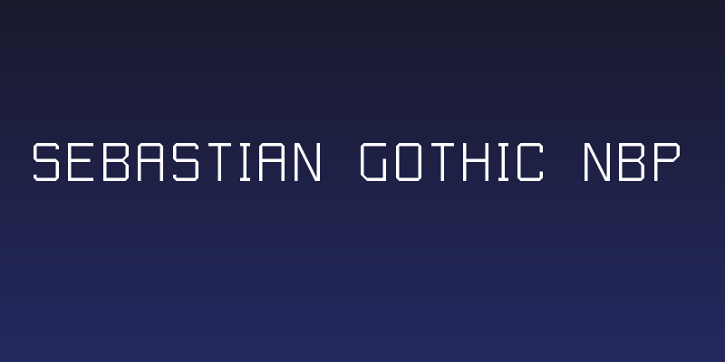 Sebastian Gothic NBP Social Header