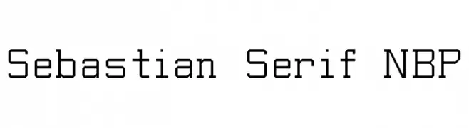 Sebastian Serif NBP  لخطوط تنزيل