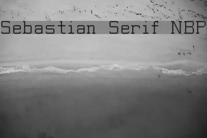 Sebastian Serif NBP Font examples