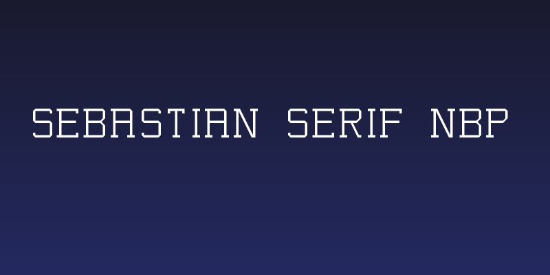 Sebastian Serif NBP Social Header