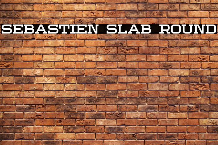 Sebastien Slab Round Font examples