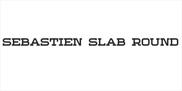 Sebastien Slab Round Logo