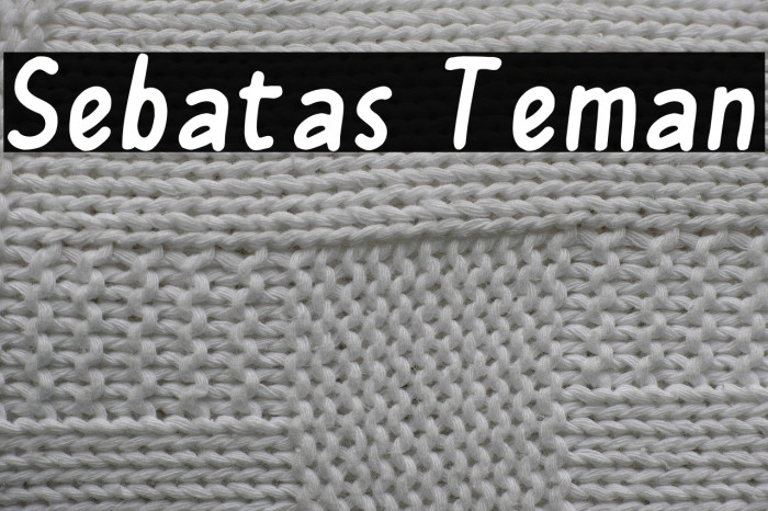 Sebatas Teman Example 1