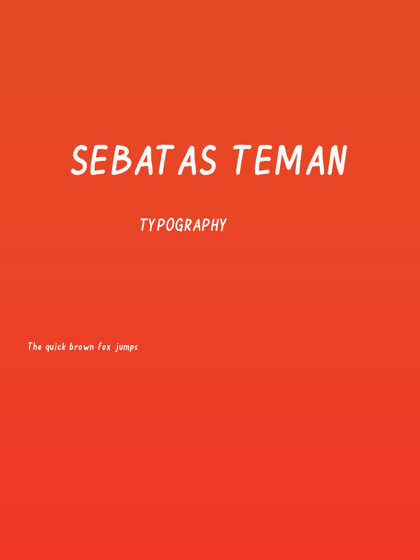 Sebatas Teman Poster