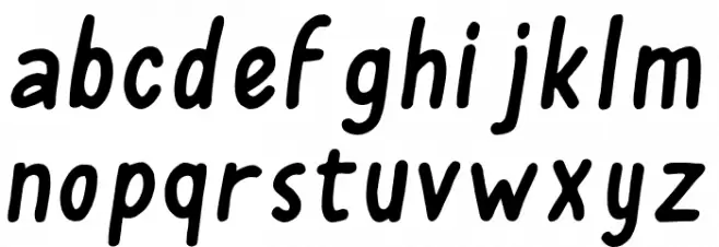 Sebatas Teman 字体 小写
