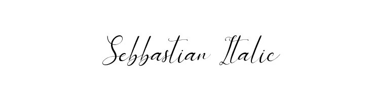 Sebbastian Italic  नि: शुल्क फ़ॉन्ट्स डाउनलोड