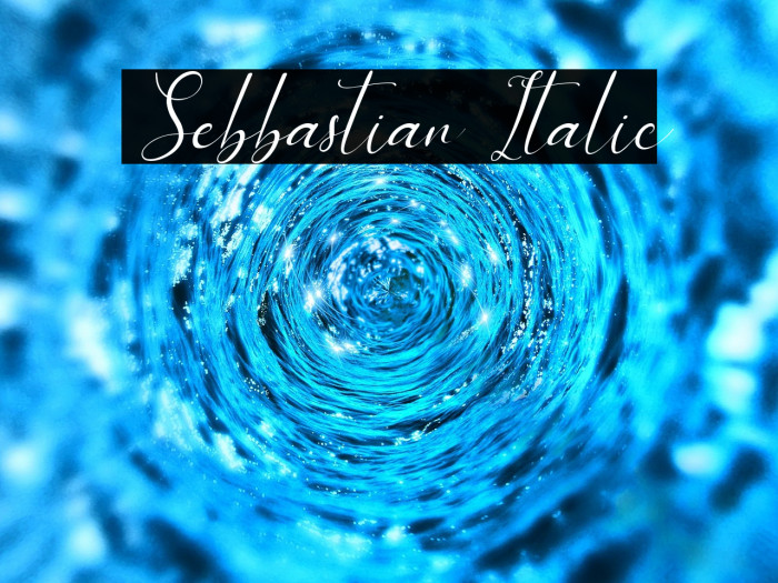 Sebbastian Italic Example 1