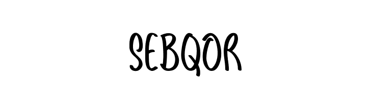 Sebqor  Descarca Fonturi Gratis