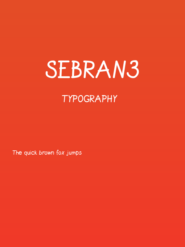 Sebran3 Poster