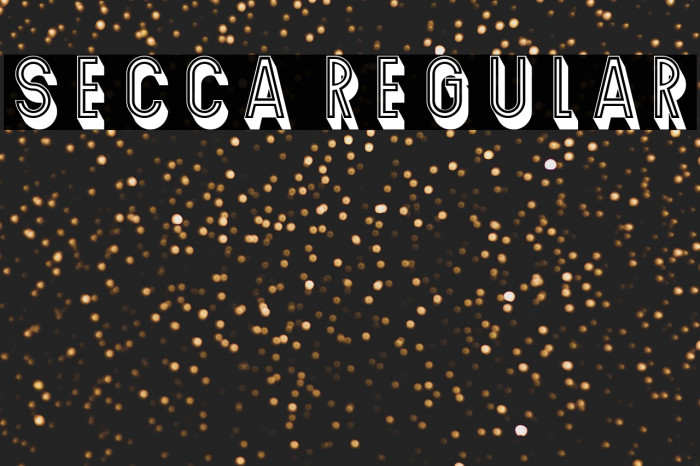 Secca Regular Example 1