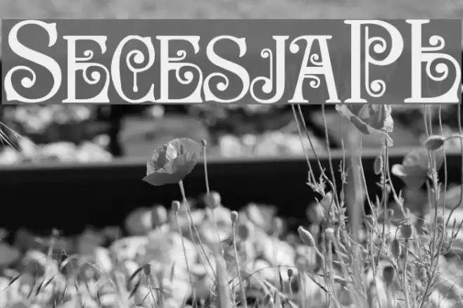SecesjaPL Font examples
