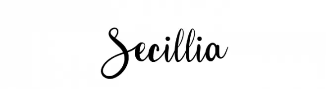 Secillia  Fuentes Gratis Descargar
