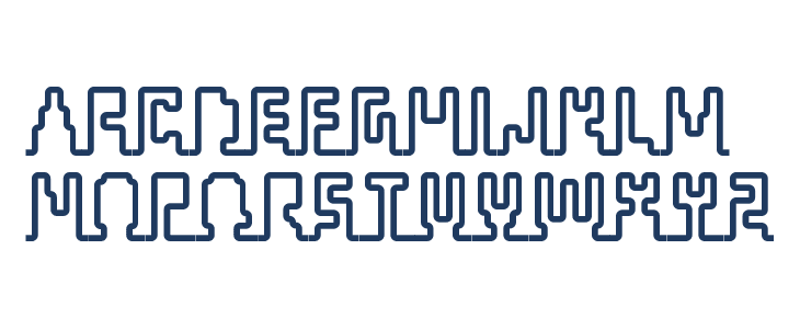 Secoline Regular Lowercase