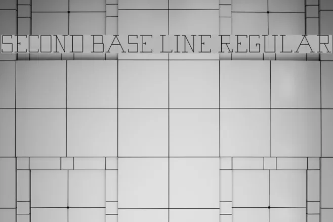 Second Base Line Regular Example 1