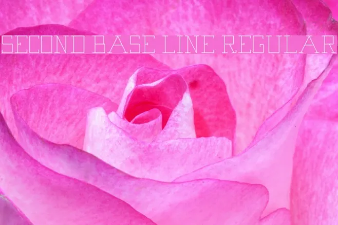 Second Base Line Regular Example 2