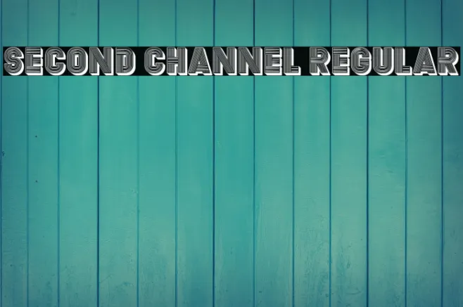 Second Channel Regular Example 1