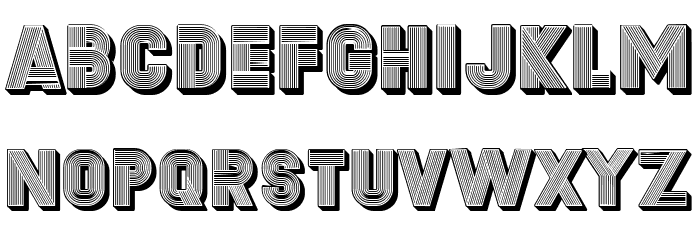 Second Channel Regular Font LOWERCASE