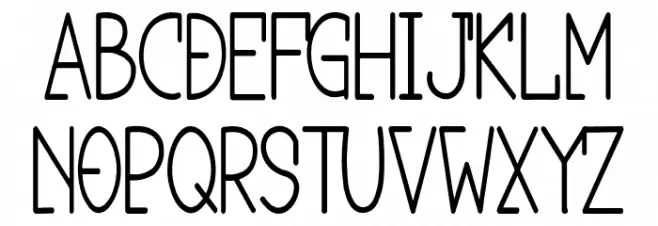 Second Date Schriftart Groß