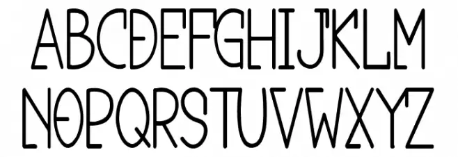 Second Date Schriftart Groß