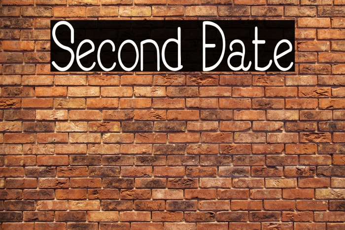 Second Date Example 1