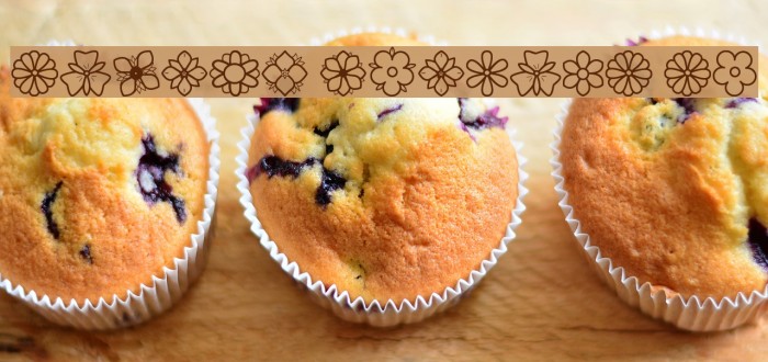 Second Flowers St Font examples
