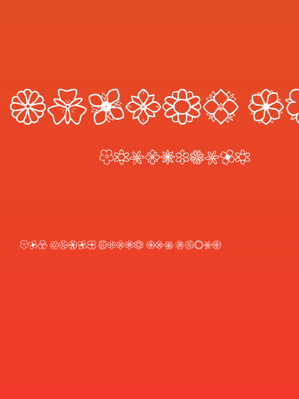 Second Flowers St Poster