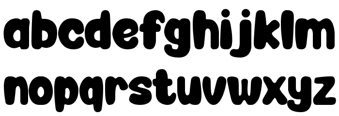 Second-Grade Font LOWERCASE