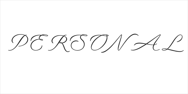 Second Lesson PERSONAL USE Regular Logo