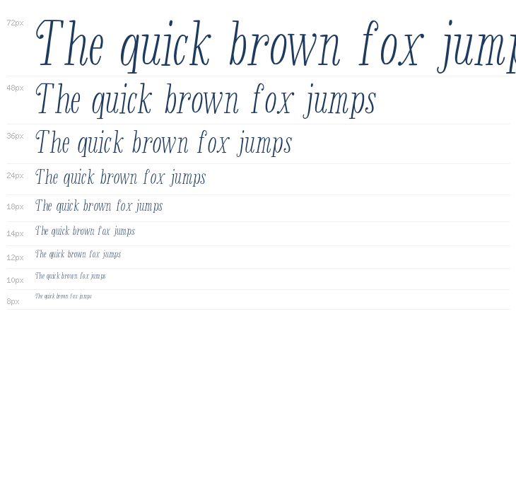 Second Mark Serif-Personal Use Regular Waterfall