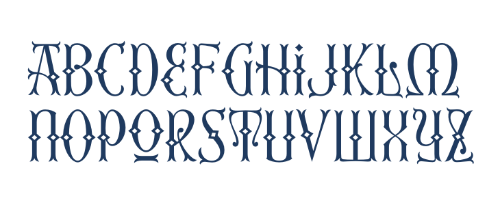 Second Reign PERSONAL USE ONLY Thin Lowercase