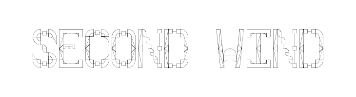 Second Wind  font caratteri gratis