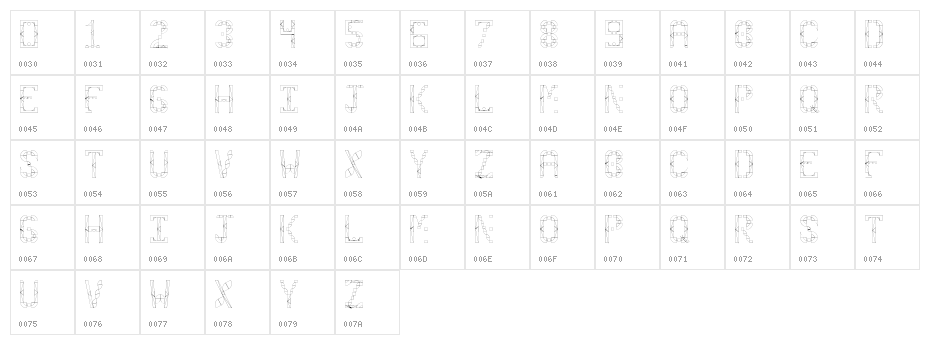 Second Wind Character Map