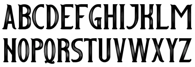 Second World Demo Schriftart Groß