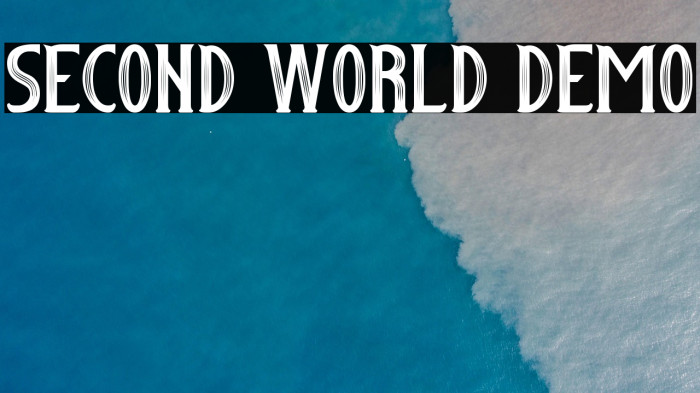 Second World Demo Example 2