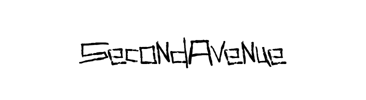 SecondAvenue  नि: शुल्क फ़ॉन्ट्स डाउनलोड