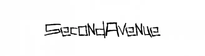SecondAvenue  免费字体下载