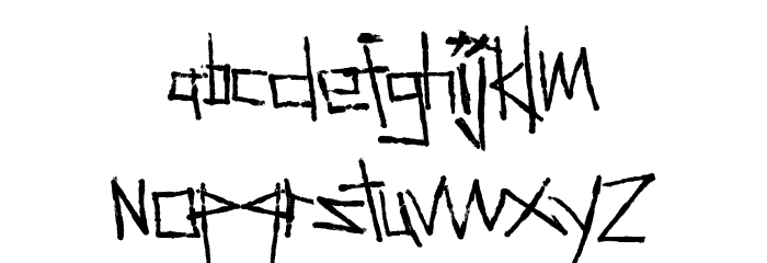 SecondAvenue Font LOWERCASE
